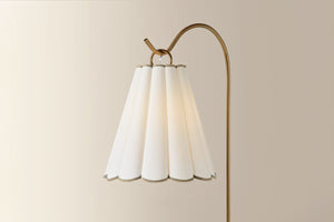 Mitzi - HL1164401-PBR - One Light Floor Lamp - Eula - Patina Brass