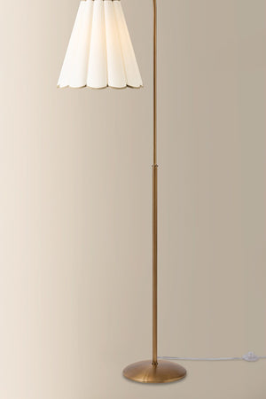 Mitzi - HL1164401-PBR - One Light Floor Lamp - Eula - Patina Brass