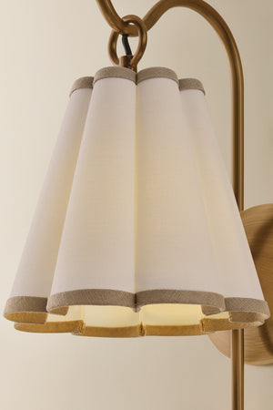 Mitzi - H1164101-PBR - One Light Wall Sconce - Eula - Patina Brass