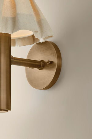 Mitzi - H1137101-PBR - One Light Wall Sconce - Eunice - Patina Brass