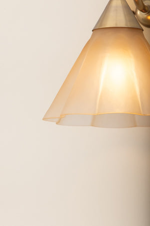 Mitzi - H1096101-AGB - One Light Wall Sconce - Gabrielle - Aged Brass