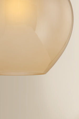 Mitzi - H1174701L-AGB - One Light Pendant - Gilda - Aged Brass