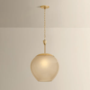 Mitzi - H1174701L-AGB - One Light Pendant - Gilda - Aged Brass