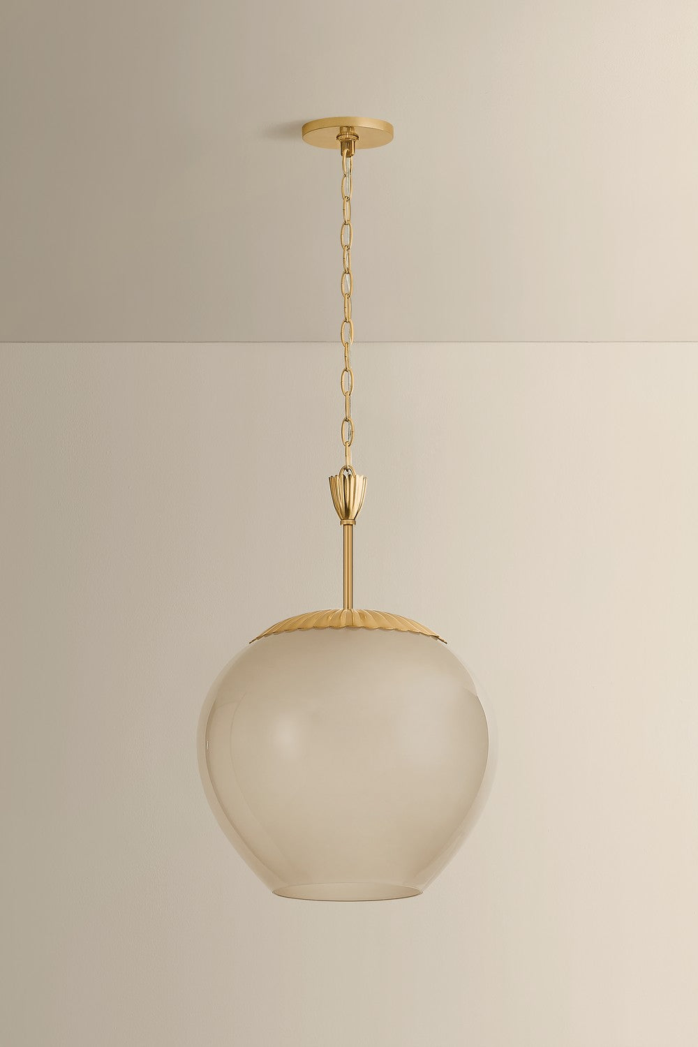 Mitzi - H1174701L-AGB - One Light Pendant - Gilda - Aged Brass
