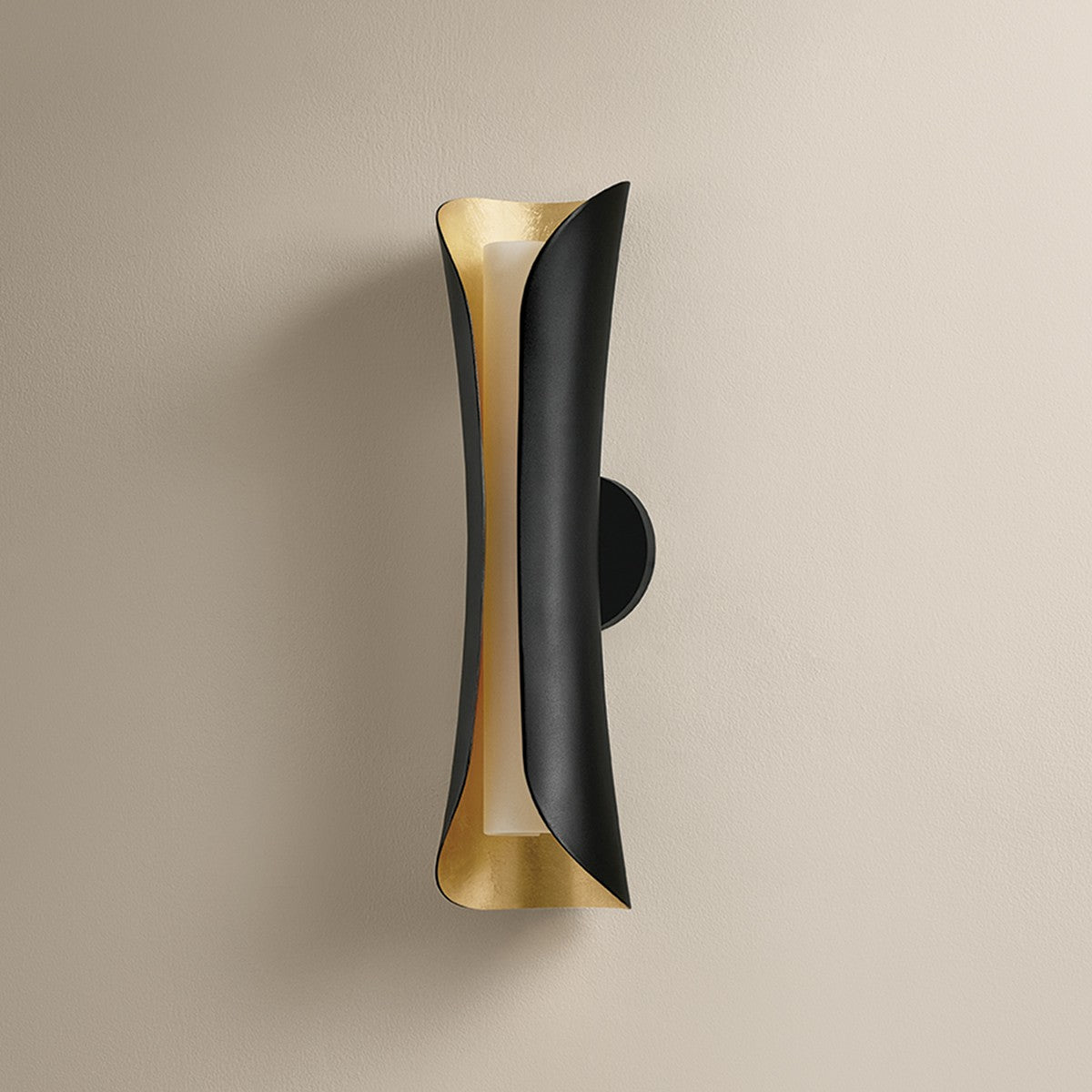 Mitzi - H315102L-GL/BK - Two Light Wall Sconce - Josie - Gold Leaf