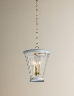 Mitzi - H1136703-AGB/SAO - Three Light Lantern - Lucretia - Aged Brass
