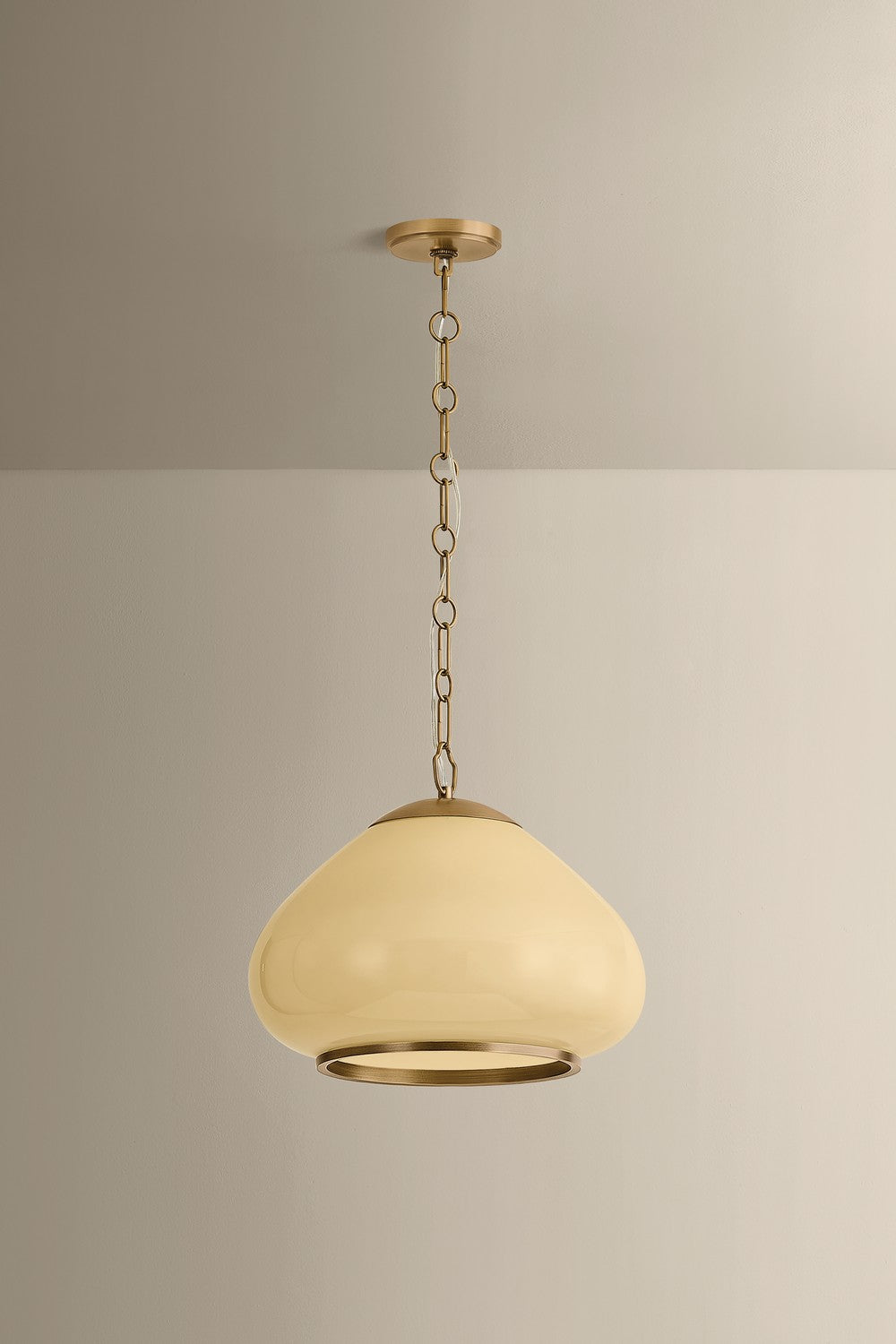 Mitzi - H1169701L-PBR - One Light Pendant - Maliah - Patina Brass