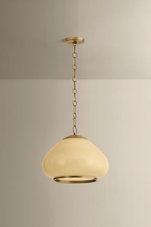 Mitzi - H1169701L-PBR - One Light Pendant - Maliah - Patina Brass