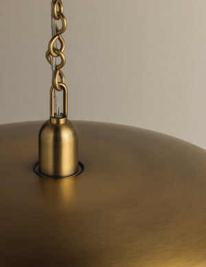 Mitzi - H1182701L-PBR - One Light Pendant - Mamie - Patina Brass