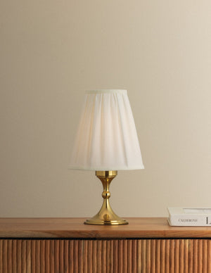 Mitzi - HL1187201-AGB - LED Table Lamp - Muriel - Aged Brass