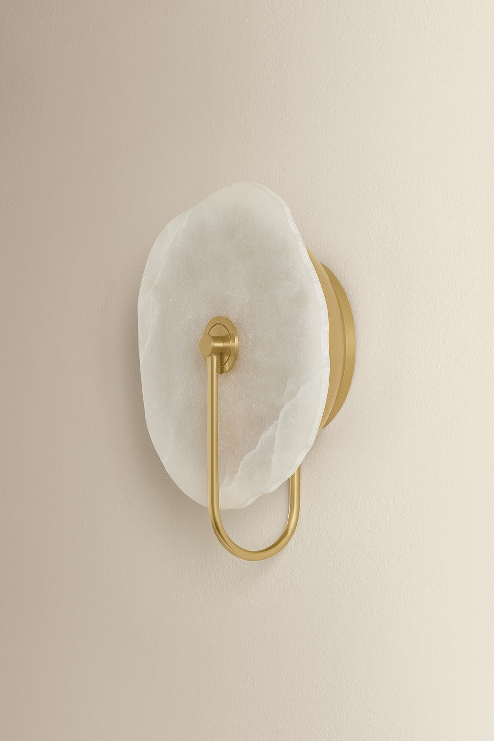 Mitzi - H1167101-AGB - One Light Wall Sconce - Sariah - Aged Brass