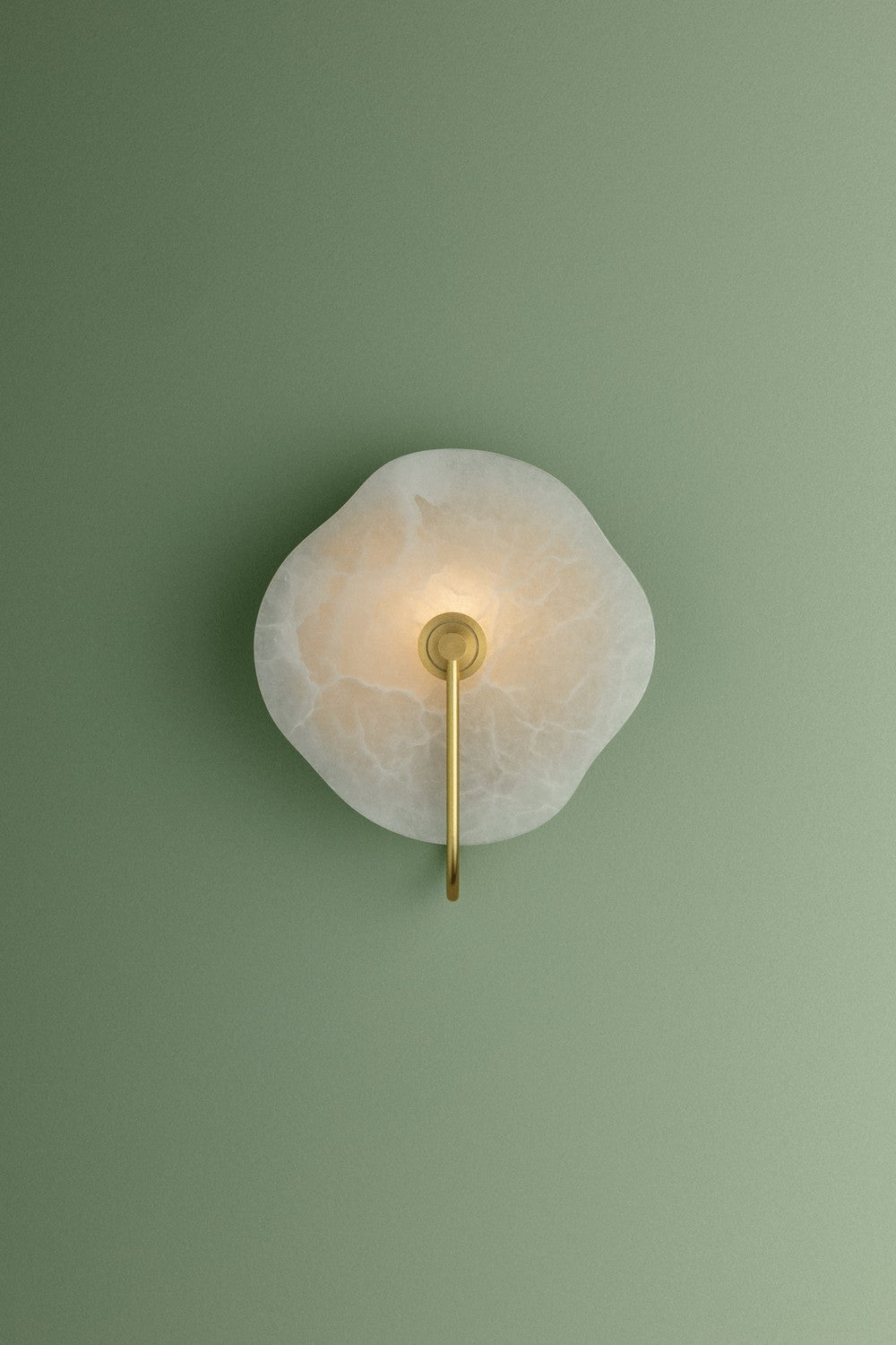 Mitzi - H1167101-AGB - One Light Wall Sconce - Sariah - Aged Brass