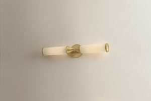 Mitzi - H1184102-AGB - Two Light Wall Sconce - Zinnia - Aged Brass