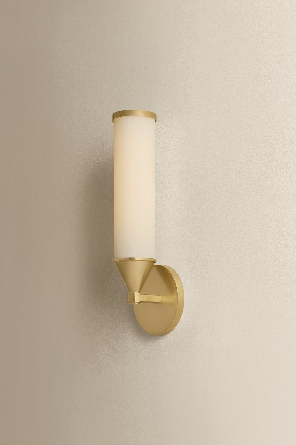 Mitzi - H1184101-AGB - One Light Wall Sconce - Zinnia - Aged Brass