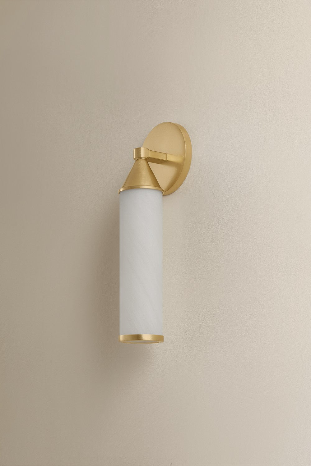 Mitzi - H1184101-AGB - One Light Wall Sconce - Zinnia - Aged Brass
