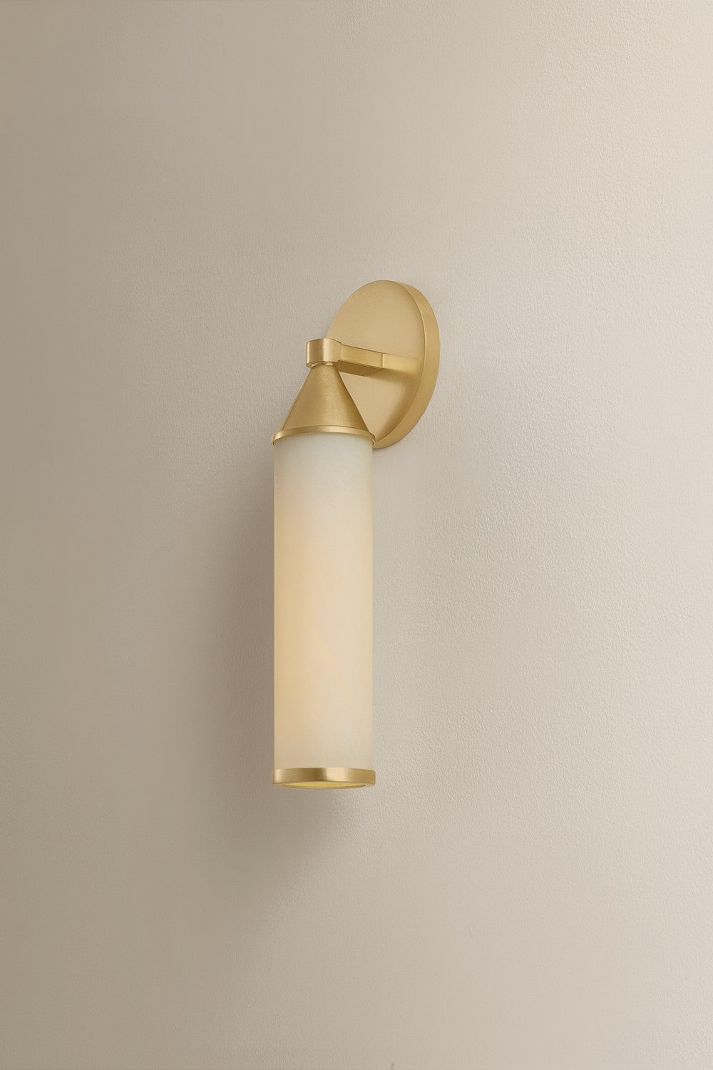 Mitzi - H1184101-AGB - One Light Wall Sconce - Zinnia - Aged Brass