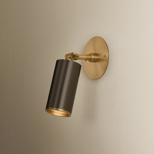 Troy Lighting - B1309-PBR - One Light Wall Sconce - Caleb - Patina Brass