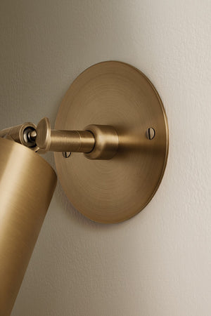 Troy Lighting - B1309-PBR - One Light Wall Sconce - Caleb - Patina Brass