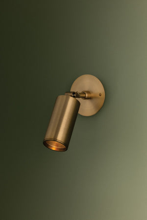 Troy Lighting - B1309-PBR - One Light Wall Sconce - Caleb - Patina Brass