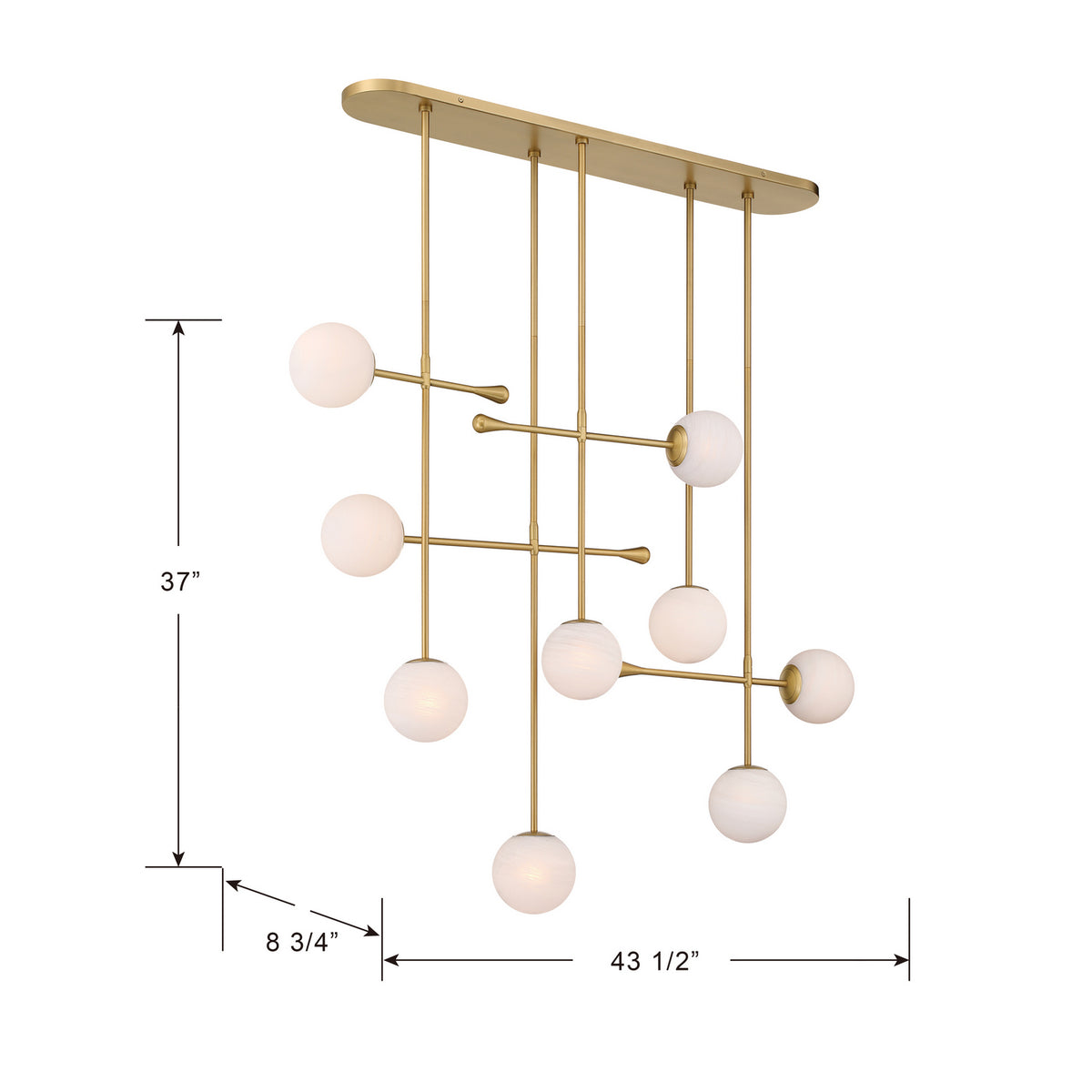 Ursolus Linear Chandelier