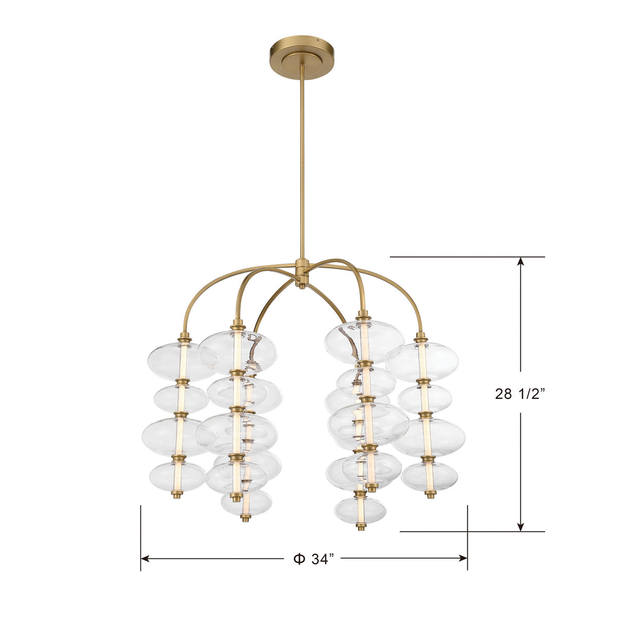 Bollavino Chandelier