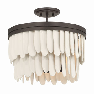 Briscade Semi-Flush Mount