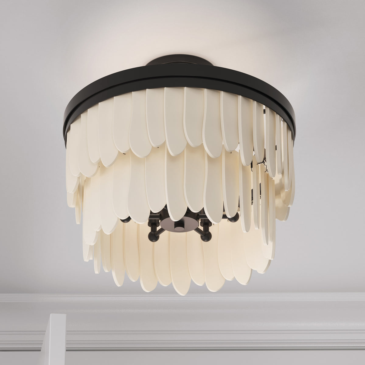 Briscade Semi-Flush Mount