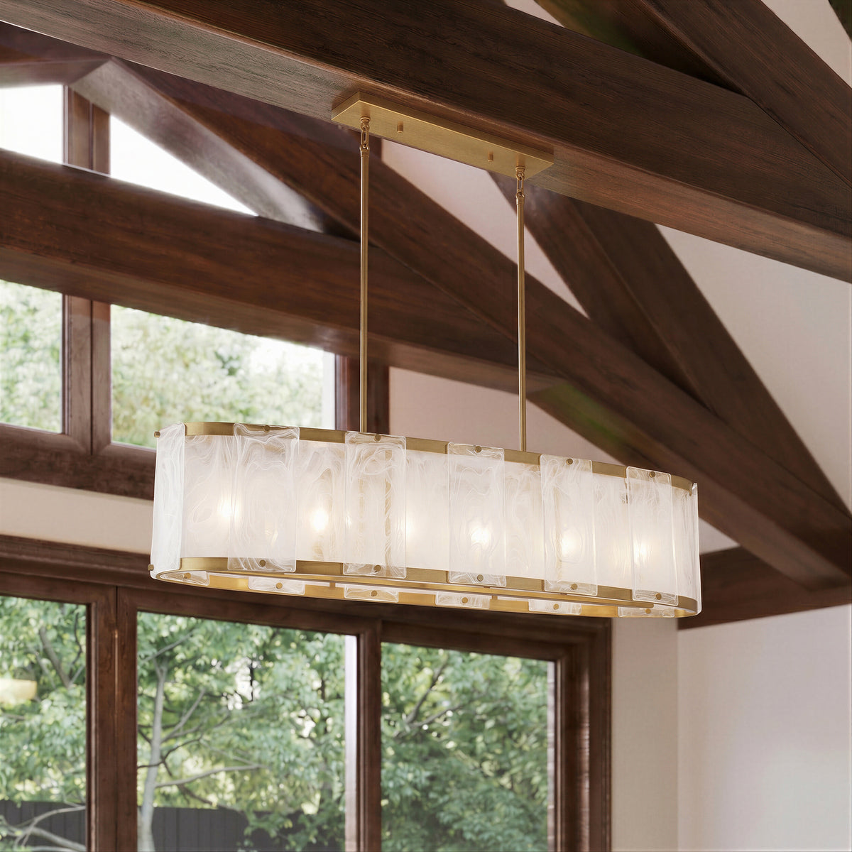 Veil Linear Chandelier
