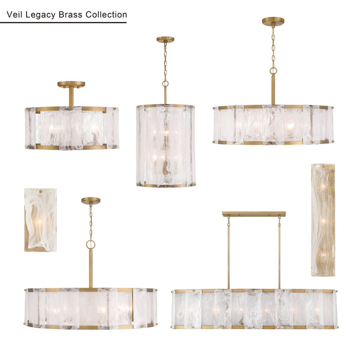 Veil Linear Chandelier