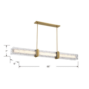 Lumina Linear Chandelier
