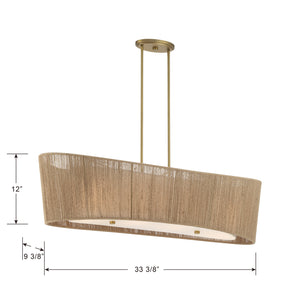 Key Largo Linear Chandelier