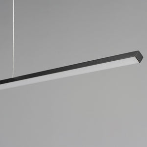 ET2 - E21370-BK - LED Linear Pendant - Hover - Black