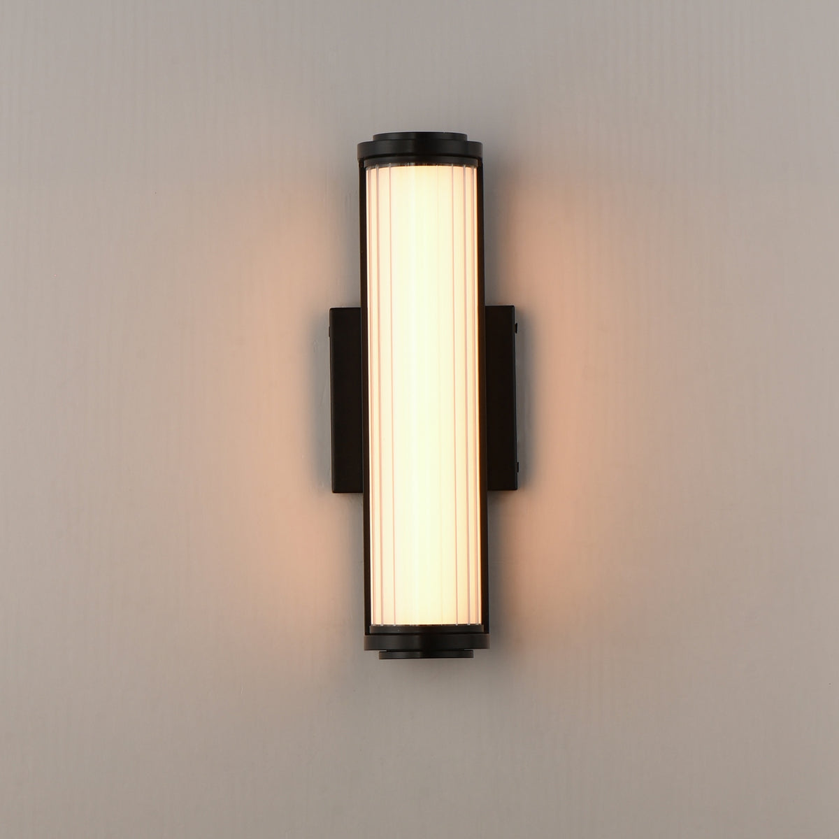 ET2 - E30481-BK - LED Outdoor Wall Sconce - Vetra - Black