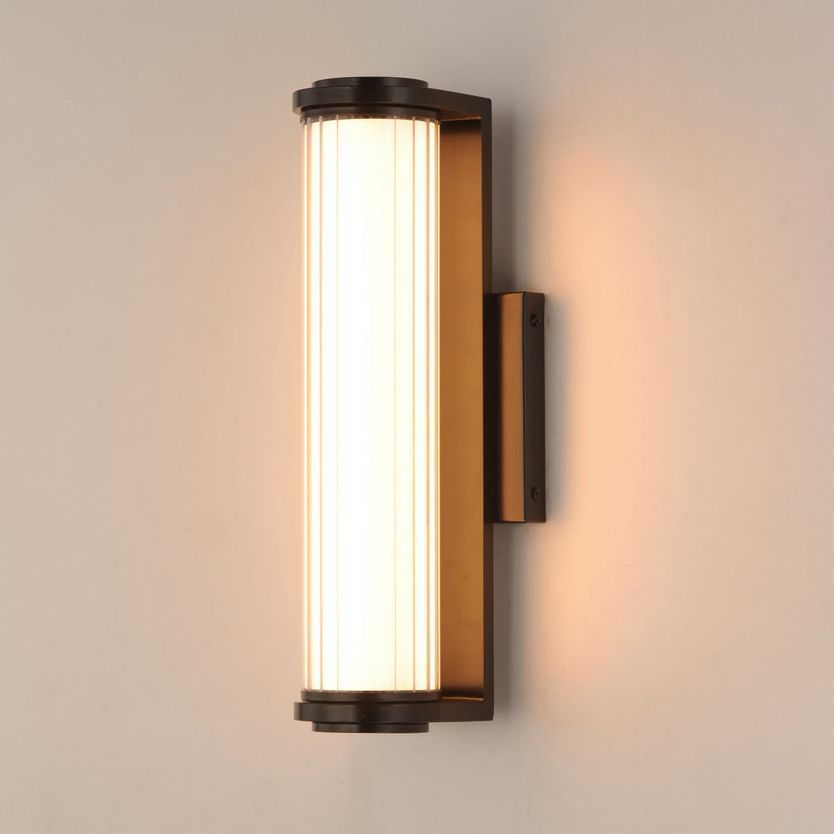 ET2 - E30481-BK - LED Outdoor Wall Sconce - Vetra - Black