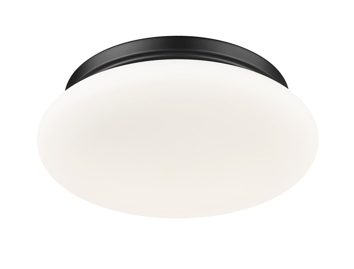 Z-Lite - 1025F12-MB-LED - LED Flush Mount - Soleil - Matte Black