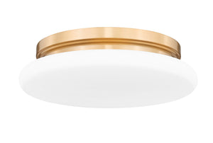 Z-Lite - 1025F12-MGLD-LED - LED Flush Mount - Soleil - Modern Gold