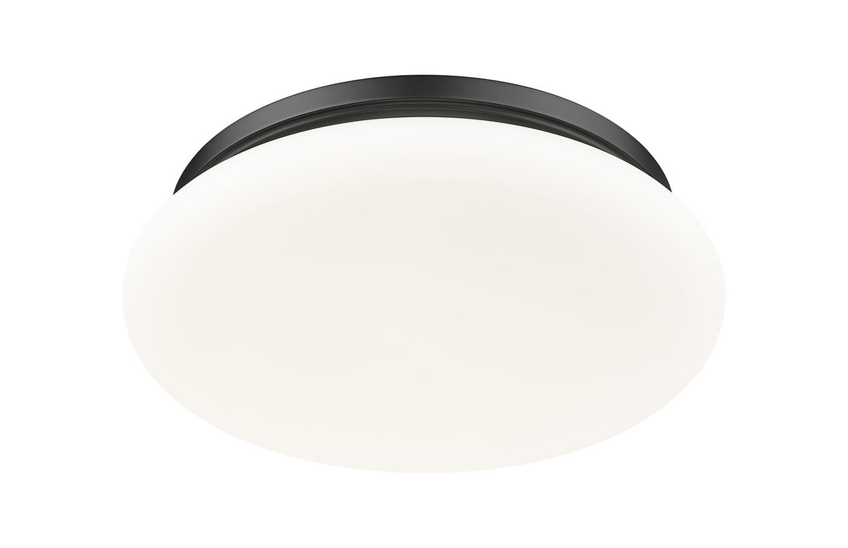Z-Lite - 1025F16-MB-LED - LED Flush Mount - Soleil - Matte Black