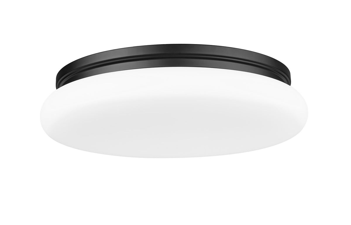 Z-Lite - 1025F20-MB-LED - LED Flush Mount - Soleil - Matte Black