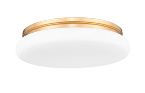 Z-Lite - 1025F20-MGLD-LED - LED Flush Mount - Soleil - Modern Gold