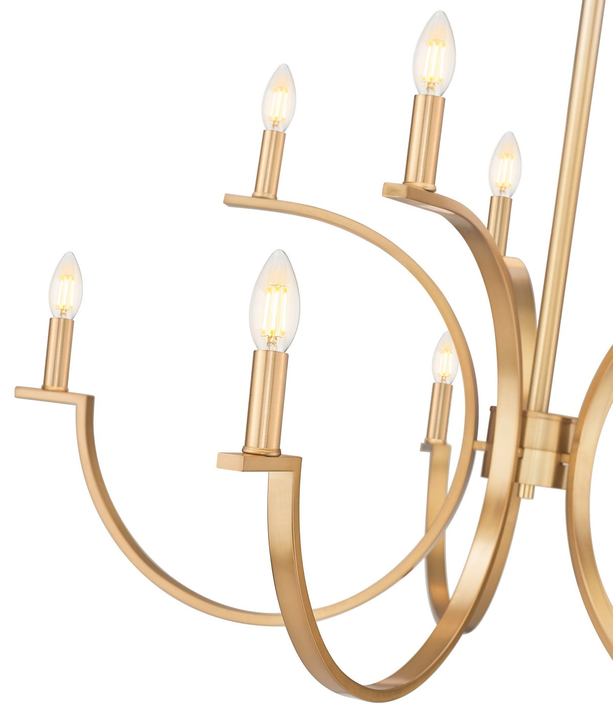 Z-Lite - 2016-10MGLD - Ten Light Chandelier - Cordelia - Modern Gold