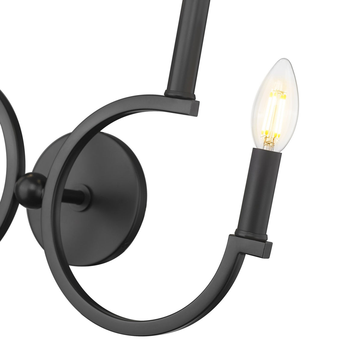 Z-Lite - 2016-4S-MB - Four Light Wall Sconce - Cordelia - Matte Black