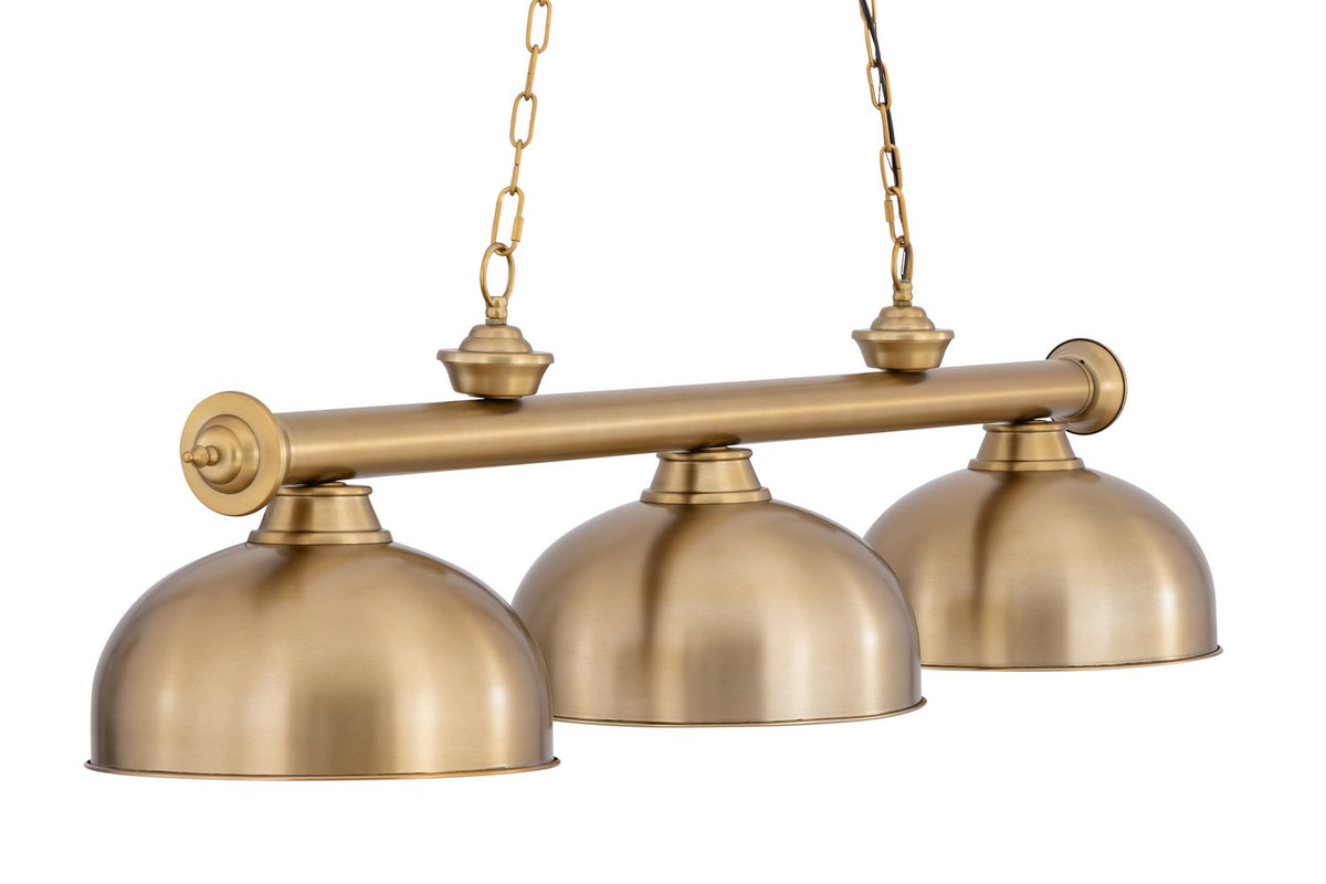 Z-Lite - 2306-3HBR-D13HBR - Three Light Billiard - Cordon - Heritage Brass