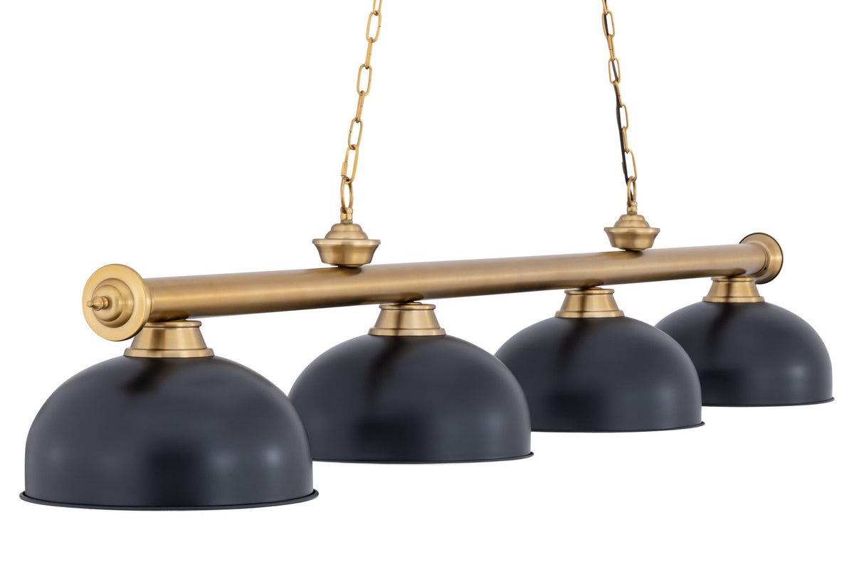 Z-Lite - 2306-4HBR-D13MB - Four Light Billiard - Cordon - Heritage Brass