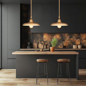 Z-Lite - 2308P14-RB - One Light Pendant - Camden - Rubbed Brass