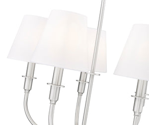 Z-Lite - 3049-18C-BN - Five Light Chandelier - Tova - Brushed Nickel