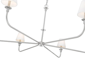 Z-Lite - 3049-62BN - Six Light Chandelier - Tova - Brushed Nickel