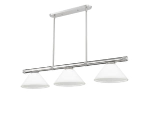 Z-Lite - 3050-3BN-AMO14 - Three Light Billiard - Vanguard - Brushed Nickel