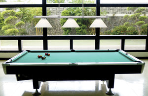 Z-Lite - 3050-3BN-AMO14 - Three Light Billiard - Vanguard - Brushed Nickel
