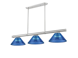 Z-Lite - 3050-3BN-ARDB - Three Light Billiard - Vanguard - Brushed Nickel