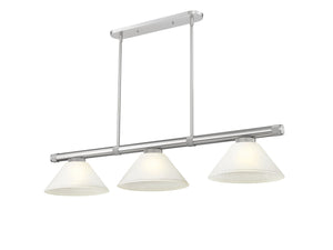 Z-Lite - 3050-3BN-AWL14 - Three Light Billiard - Vanguard - Brushed Nickel